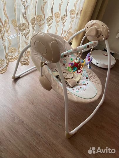 Электронные качели шезлонг