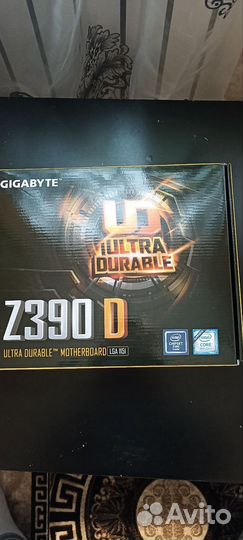 Материнская плата gigabytez390d