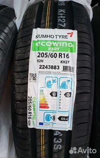 Kumho Ecowing ES01 KH27 205/65 R16