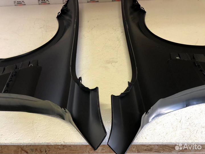 Крылья стиль M3 BMW 3 серии F30 с жабрами комплект