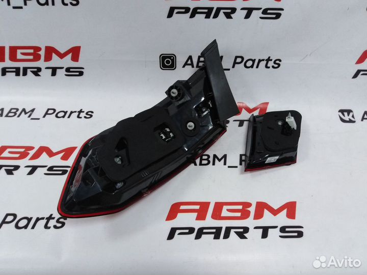 Левый комплект оптики Mercedes W212 рестайлинг