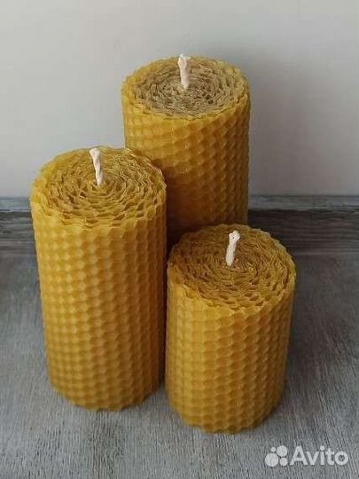 Свечи из вощины