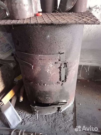 Печка буржуйка для гаража