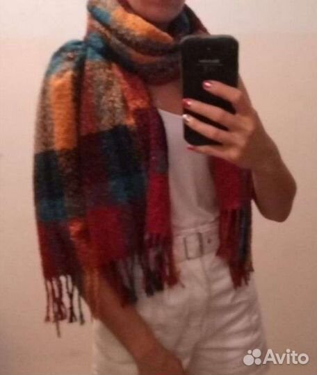 Новый шарф большой