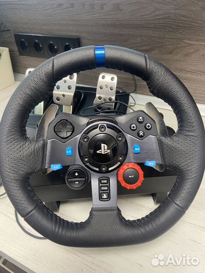 Игровой руль с педалями logitech g29