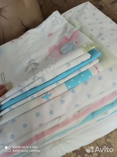 Детское постельное белье в детскую кроватку
