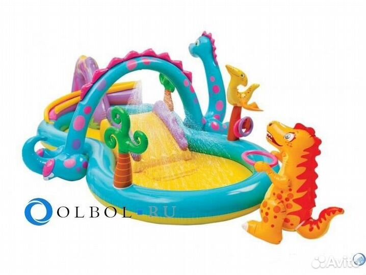 Игровой центр Dinoland Play Center Intex 57135