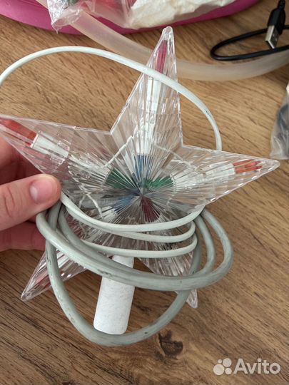 Елочные игрушки СССР, гирлянда