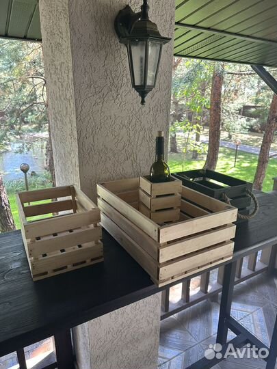 Ящик деревянный икея