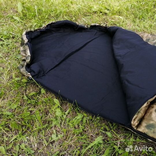 Спальный мешок 250х90 см мох