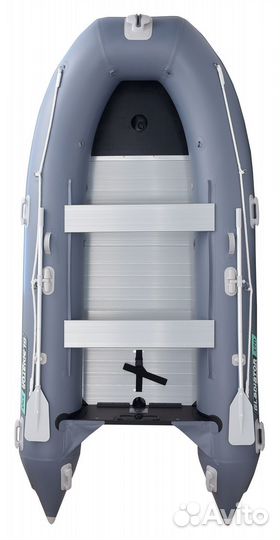 Лодка пвх Gladiator C370AL светло/темно-серый