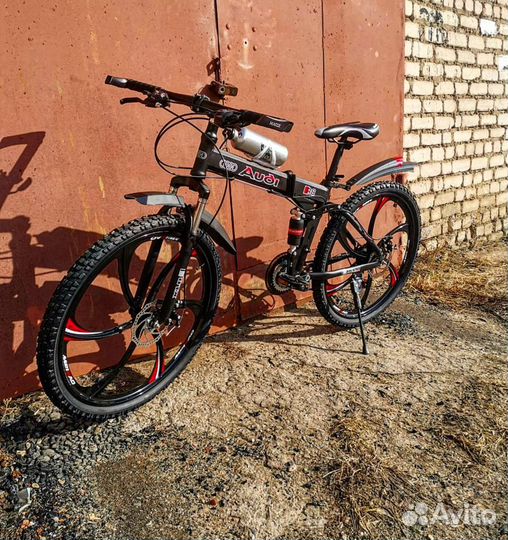 Велосипед на литых дисках