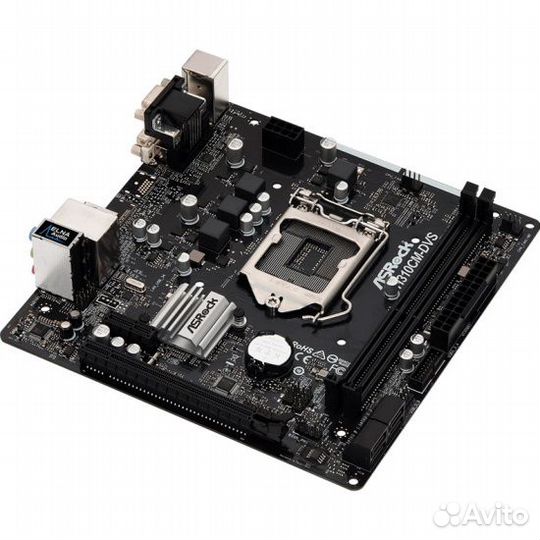 Материнская плата 1155 v2 ASRock H310CM-DVS