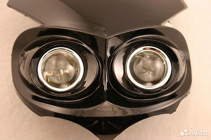 Стрит морда с 2мя линзами