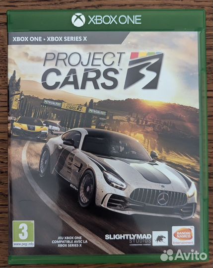 Project Cars 3 xbox