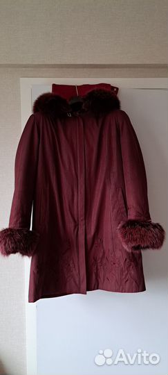 Куртка удлинённая, с подстёжкой