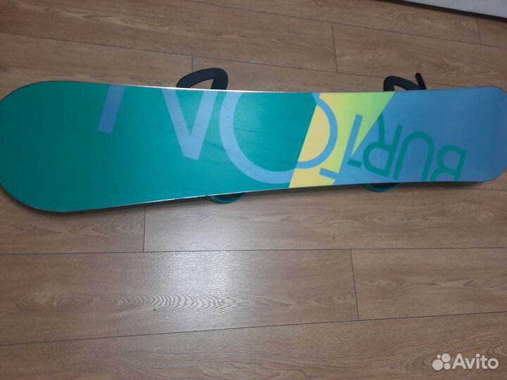 Сноуборд burton+крепления burton+футляр