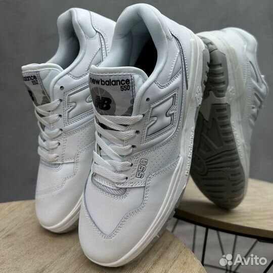 Кроссовки New Balance 550 White Grey