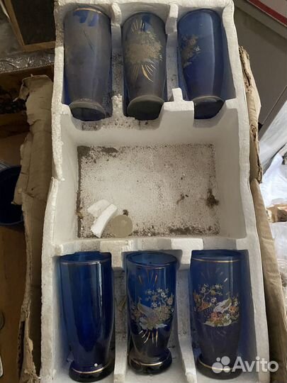 Хрустальные стаканы СССР