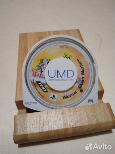 Диск для psp. worms open warfare