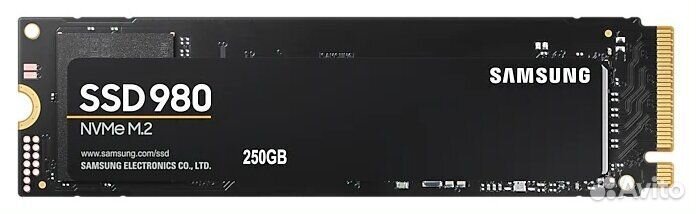 250 гб SSD M.2 накопитель Samsung 980 (MZ-V8V250BW