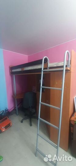 Кровать чердак