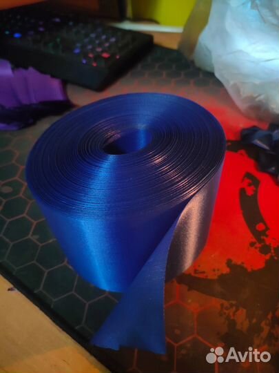 Атласная лента для рукоделия