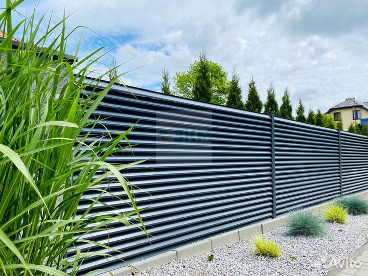 Забор жалюзи