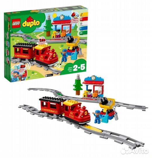 Lego поезд дупло 10874 Новый