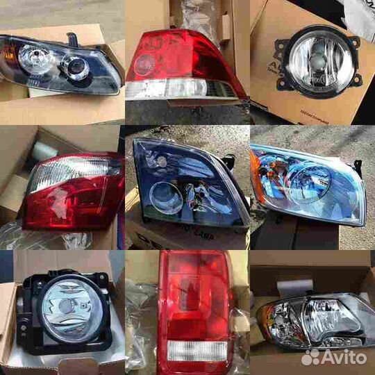 Фара левая LED под ксенон С мотором для audi A4 (2