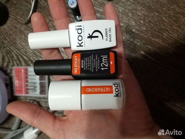 Набор для маникюра уф лампа nail drill