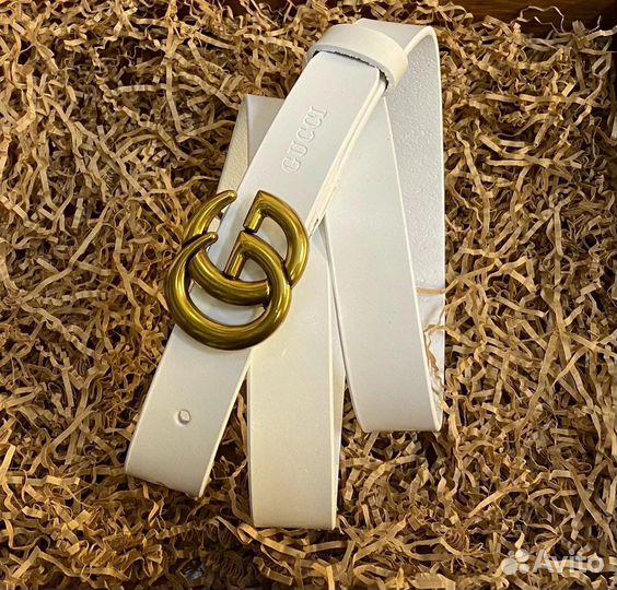 Ремень женский тонкий