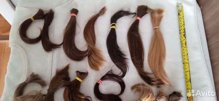 Волосы для кукол натуральные