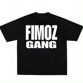 Футболка Fimoz Gang y2k оверсайз