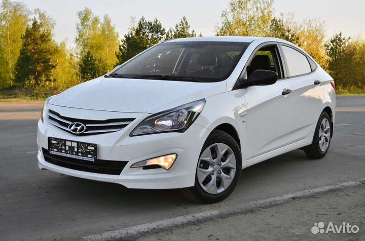 Стекло фары Solaris 1 (2014-17)