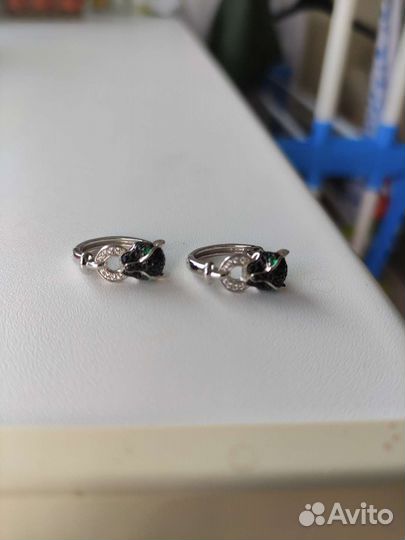 Серебряные серьги