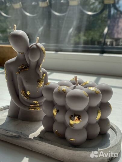 Свечи ручной работы/ набор свечей