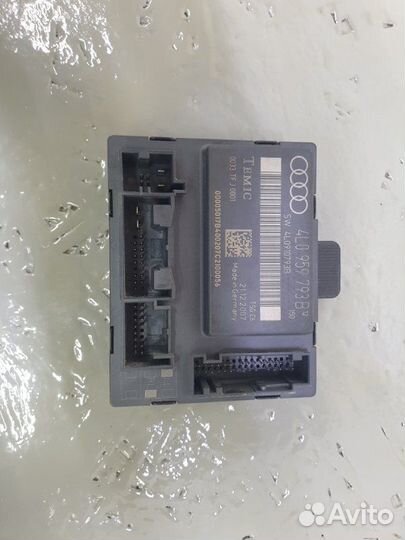 Блок управления двери передний левый Audi Q7 4LB