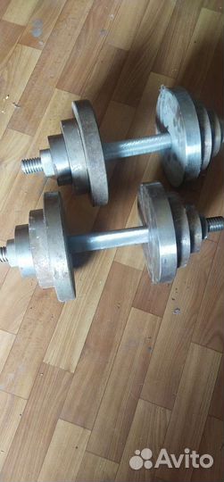 Гантели разборные