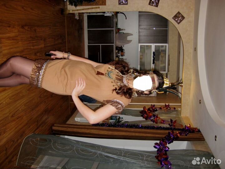 Новогодний костюм Индейская женщина