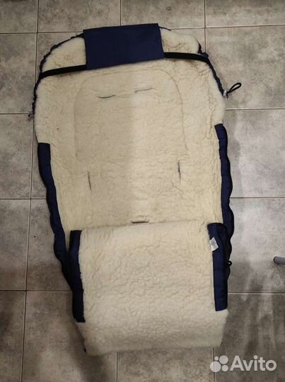 Конверт на овчине в коляску/санки