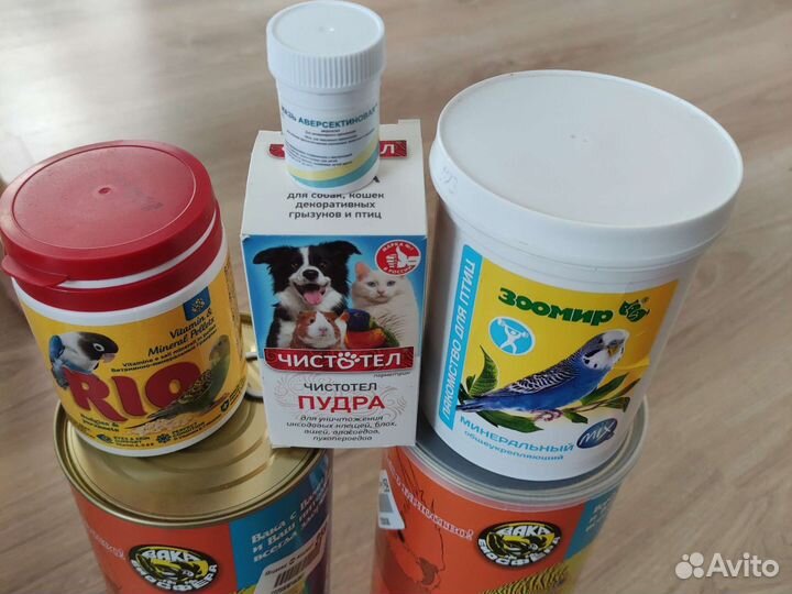 Корм для волнистых попугаев