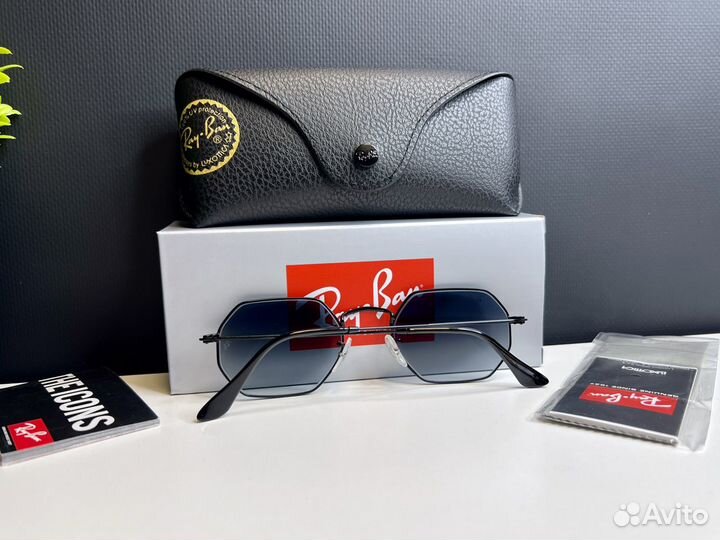 Очки Ray-Ban octagonal Black