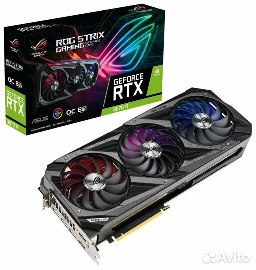 Видеокарта Asus rog strix RTX 3070 ti