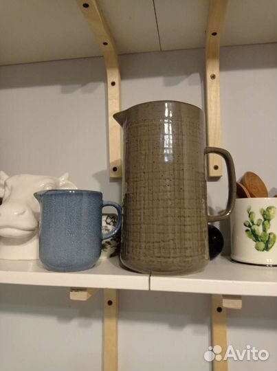 Новый большой керамический 20 см Кувшин