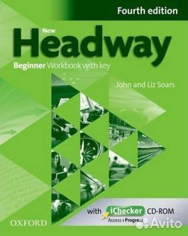 Headway Beginner учебник+рабочая тетрадь+диск