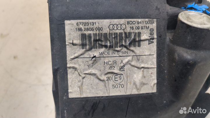 Фара (передняя) левая Audi A4 (B5)