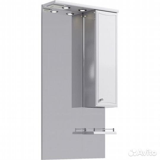 Зеркальный шкаф Aqwella ba.02.55 Белый