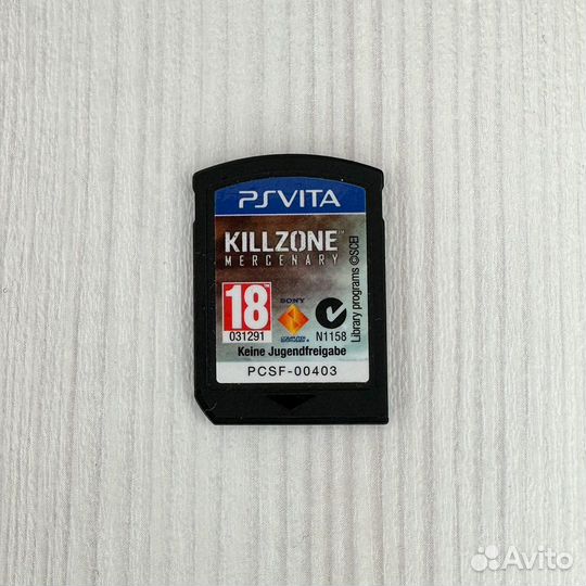 Killzone Mercenary PS Vita Картридж