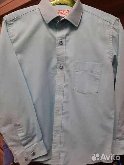 Рубашки для мальчика 122-128